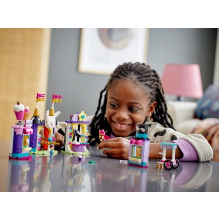 Lego Friends 41687 Magiczne stoiska w wesołym miasteczku